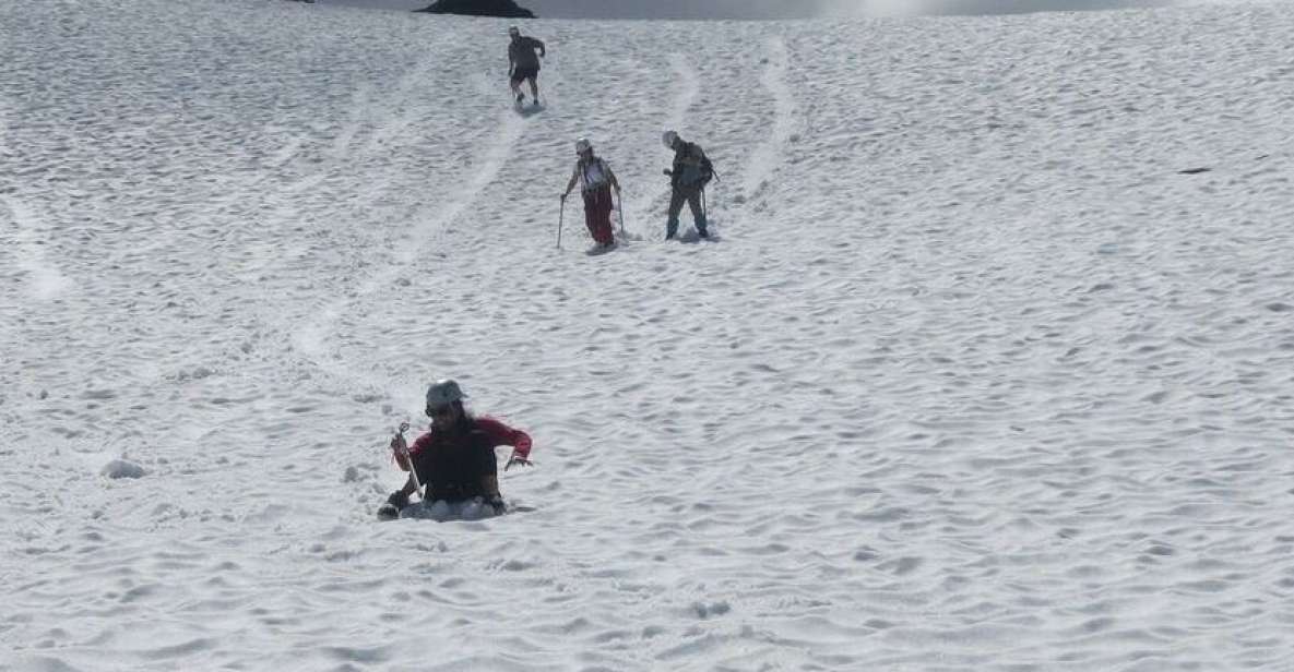 Whistler: Guided Glacier Glissading and Hiking Tour - Hiking on Compacted Snow