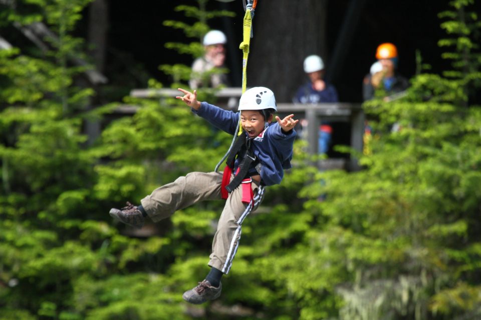 Whistler Zipline Experience: Ziptrek Bear Tour - Detailed Itinerary and Duration