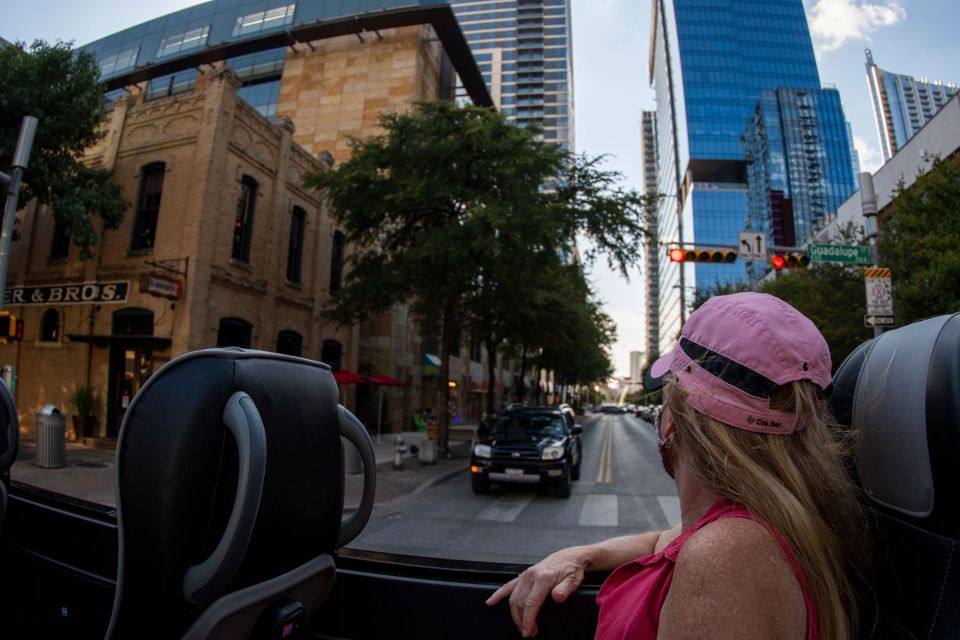 Austin: Panoramic City Center Tour With Stops - Inclusions