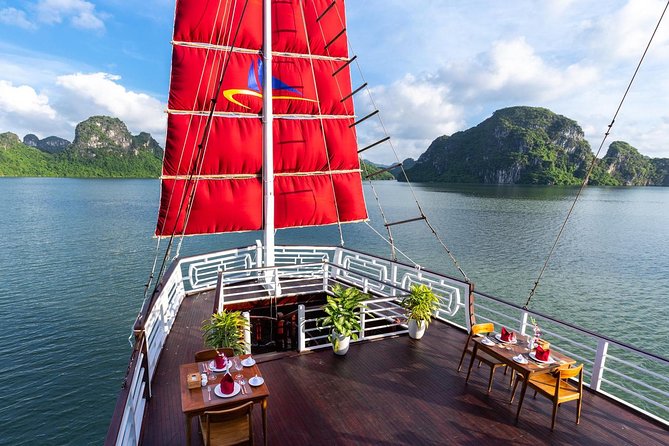 Bai Tu Long Luxury Day Cruise - Fishing Village, Kayak - Activities: Fishing Village and Kayaking