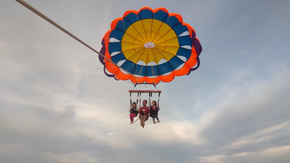 Bali: Parasailing Adventure Experience at Nusa Dua Beach - Exclusions