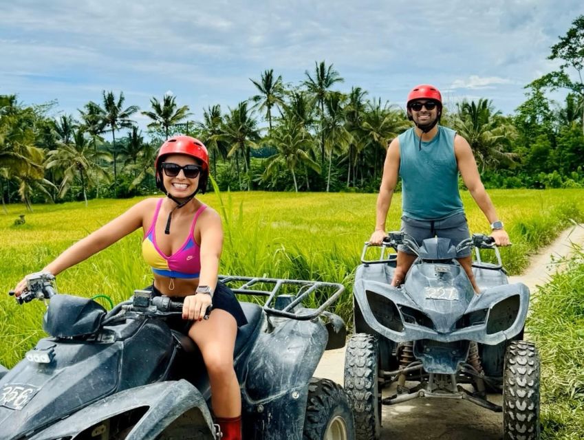 Bali: Ubud Jungle, River, Waterfall & Tunnel Quad Bike Tour - Ride Through Rice Fields and Farms