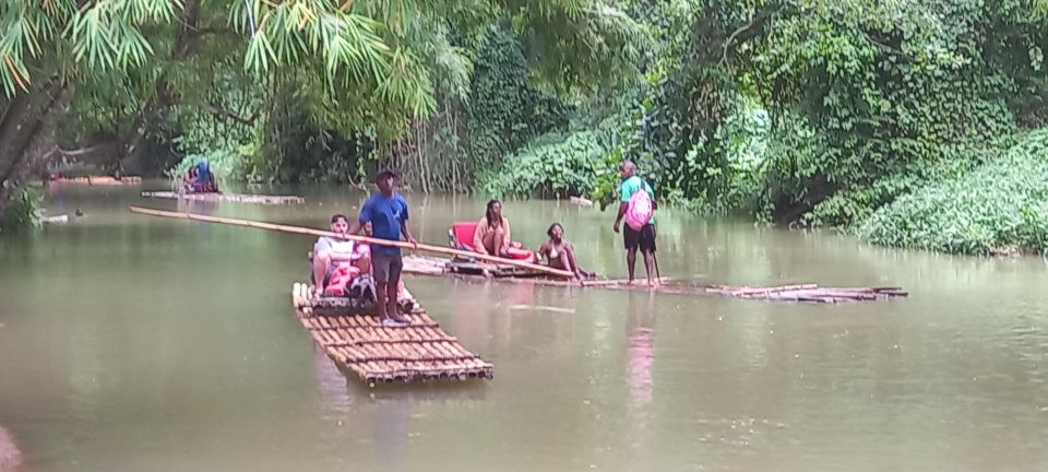 Bamboo River Rafting & Lime Stone Foot Massage - Limestone Foot Massage