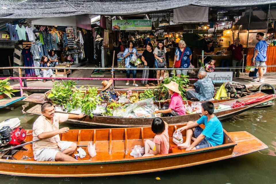 Bangkok Floating Market & Boat Ride to an Orchid Farm - Sampling Thai Cuisine