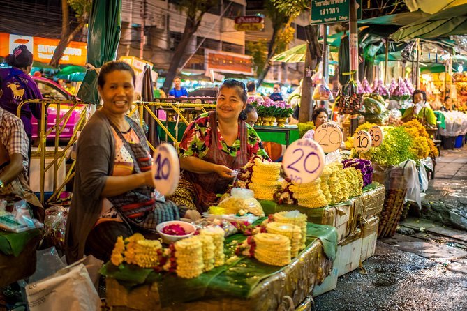 Bangkok Night Bike With Flower Market and Grand Palace - Confirmation and Accessibility