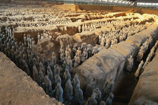 Beijing to Xian See Terracotta Warriors With Bullet Train Round Trip Transfer - Visiting the Terracotta Warriors