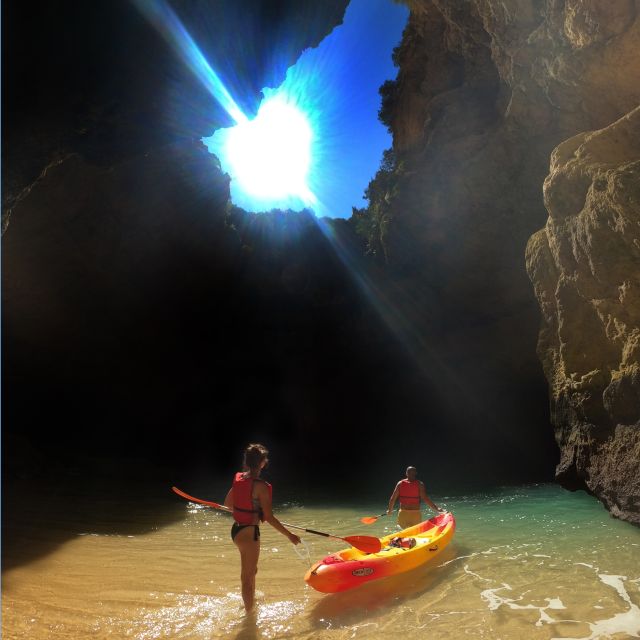 Benagil: Kayaking Adventure in Benagil Caves & Marinha Beach - Inclusions and What to Expect