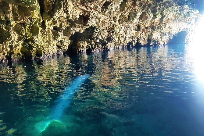 Blue Cave Group Tour With Swimming and Snorkelling From Hvar - Visiting the Green Cave