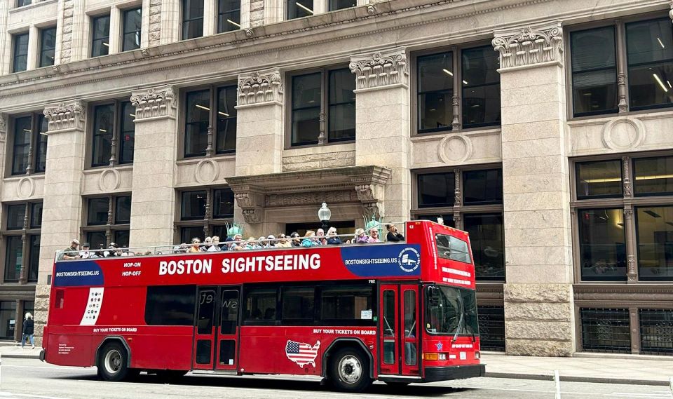 Boston: Hop-On Hop-Off Double-Decker Bus Sightseeing Tour - Included in the Tour