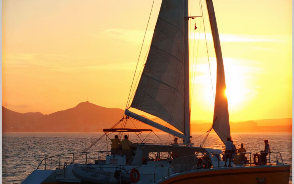 Cabo San Lucas: Sunset Catamaran Cruise With Jazz and Wine - Itinerary and Schedule