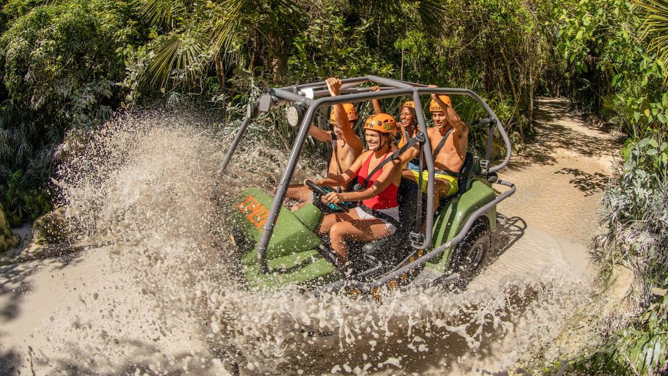 Cancún & Riviera Maya: Combo Xel-Ha & Xplor With Transport - Ziplining and Amphibious Driving