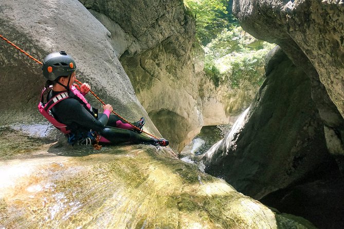 Canyoning Chli Schliere With OUTDOOR (Advanced) - Navigating Natural Chutes