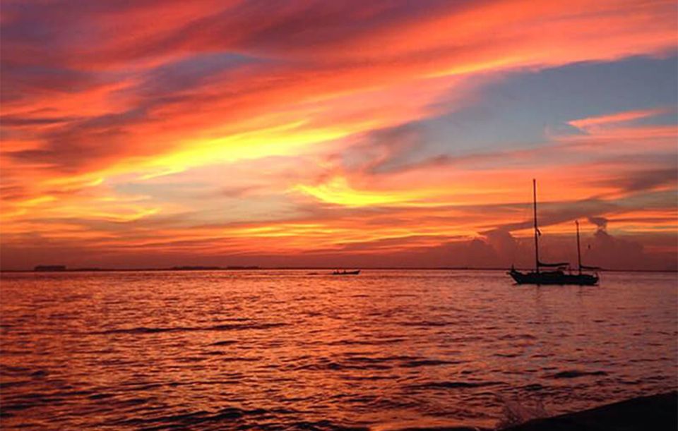 Caribbean Sunset With Pickup - Round-trip Transportation