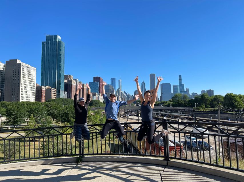 Chicago River Yoga Walk - Passing Under Chicago Bridges and Attractions