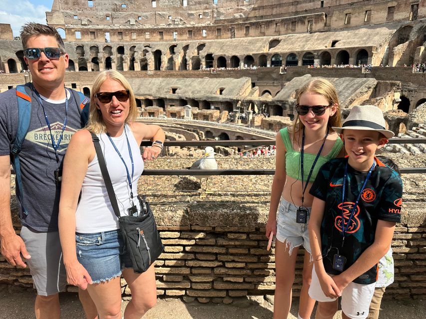 Colosseum & Ancient Rome Family Tour for Kids - Tailored Activities and Games