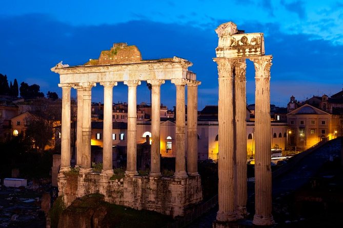 Colosseum by Evening Guided Tour With Arena Floor Access - Exploring the Roman Forum