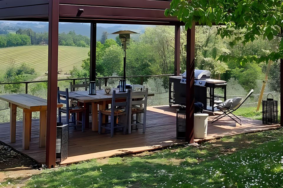 Cooking Class on the Terrace at Fattoria Del Chianti With Lunch - Scenic Farm and Grounds