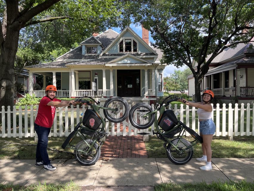 Dallas JFK Assassination & History E-Bike Tour - E-Bike Experience Highlights