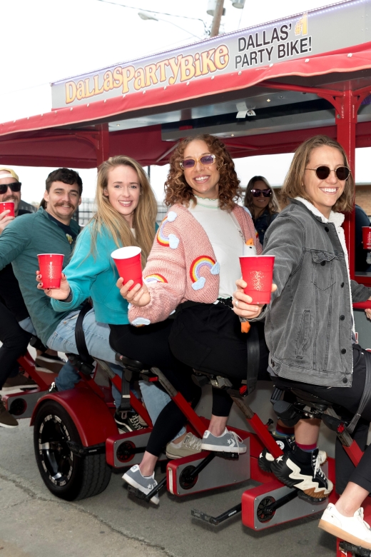 Dallas Party Bike Pub Crawl in Deep Ellum - Important Information