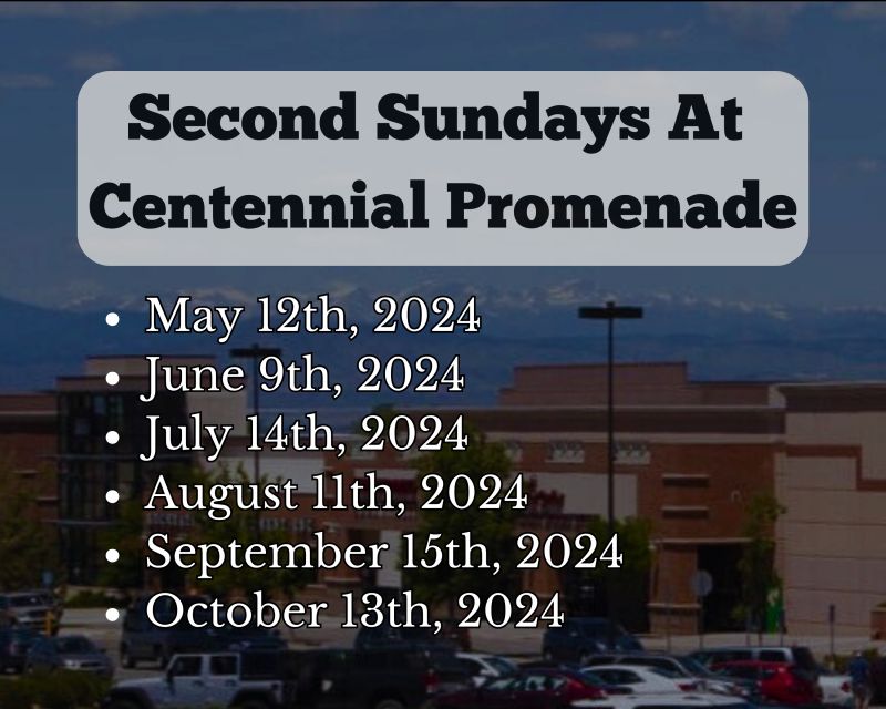 Denver: Second Sundays at Centennial Promenade - What to Bring