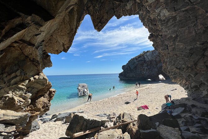 East Pelion Mini Boat Tour - Swimming in Fakistra Beach