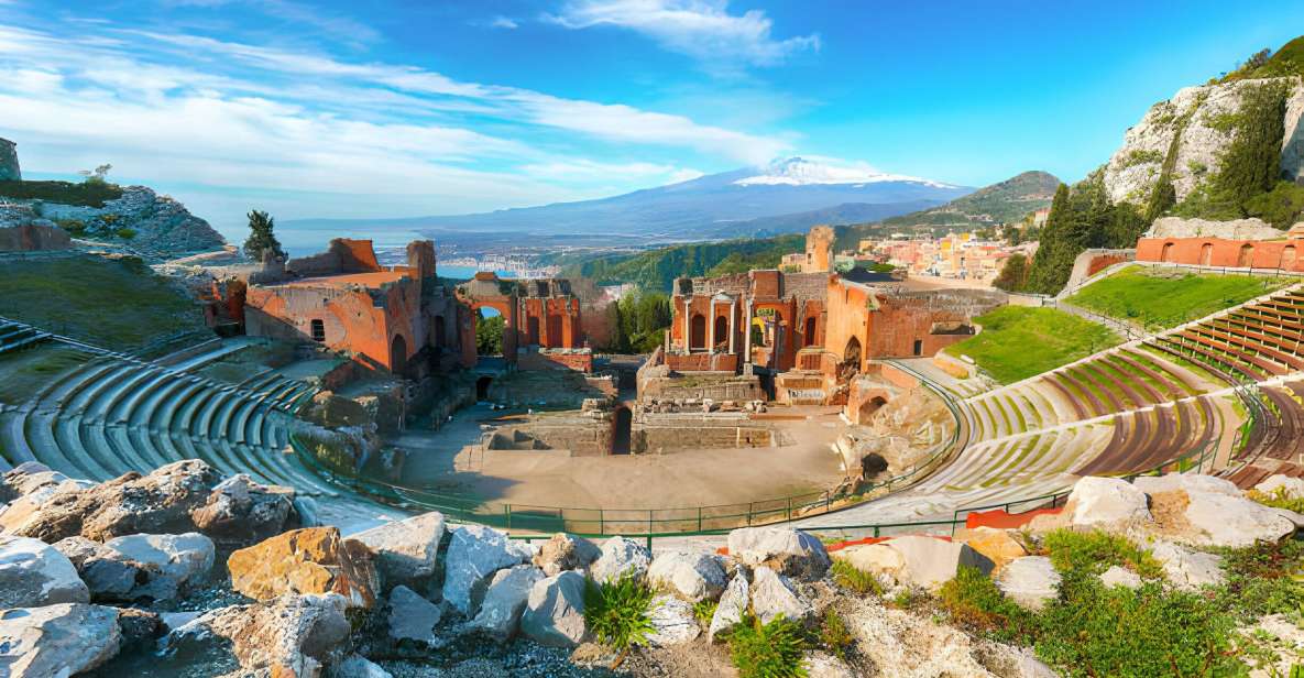 Eastern Sicily: Private Tour to Taormina and Castelmola - Exploring Taorminas Ancient Greek Theater