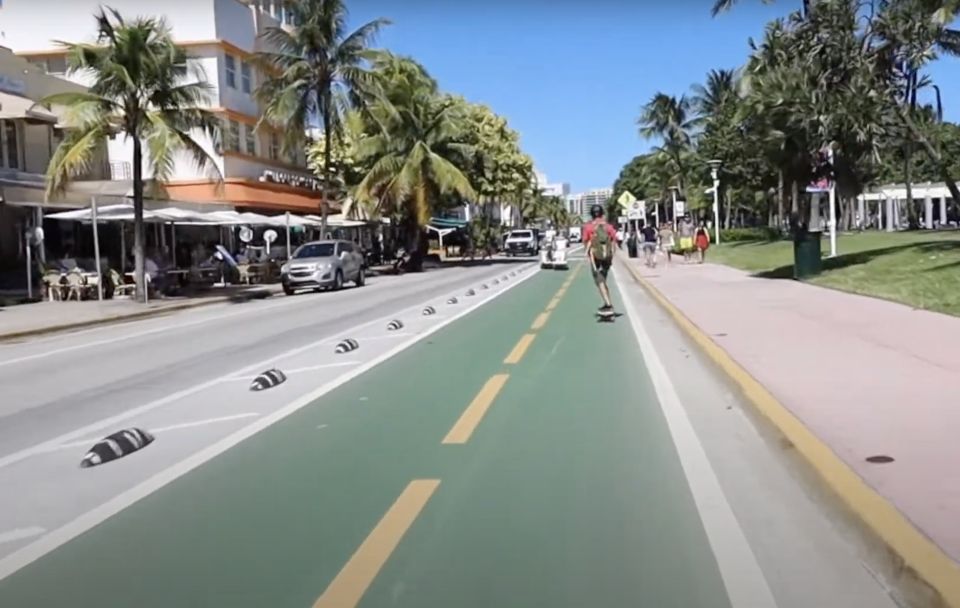 Electric Skateboarding Tours Miami Beach With Video - Guided Tour