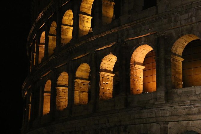 Explore the Colosseum at Night After Dark Exclusively - Exclusive Access