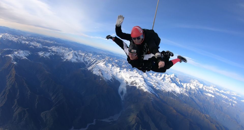 Franz Josef: 13,000ft, 16,500ft or 18,000ft Skydive - Highlights of the Experience