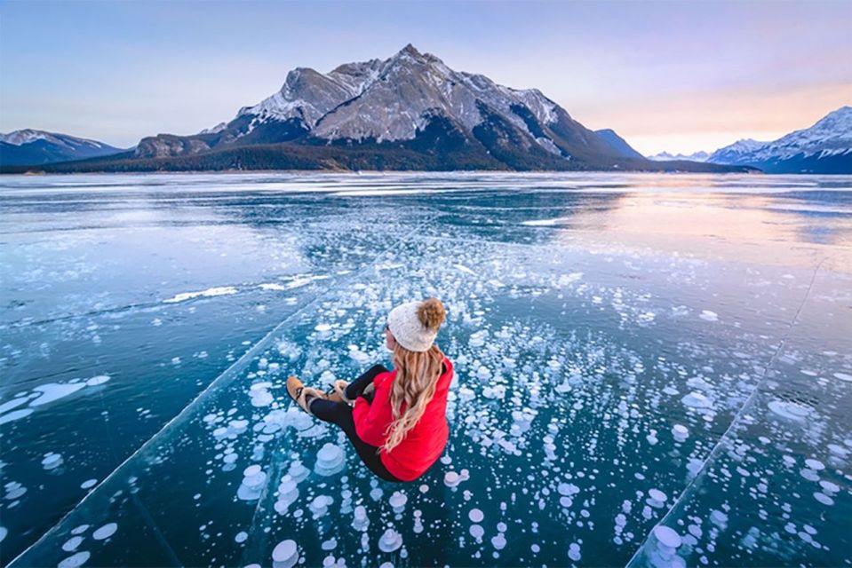 From Banff: Icefields Parkway & Abraham Lake Ice Bubbles - Discovering Hidden Gems on the Journey