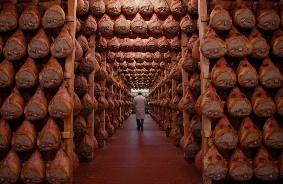 From Bologna: Parma Cheese & Ham Factory Tours and Tastings - Parma Ham Manufacture