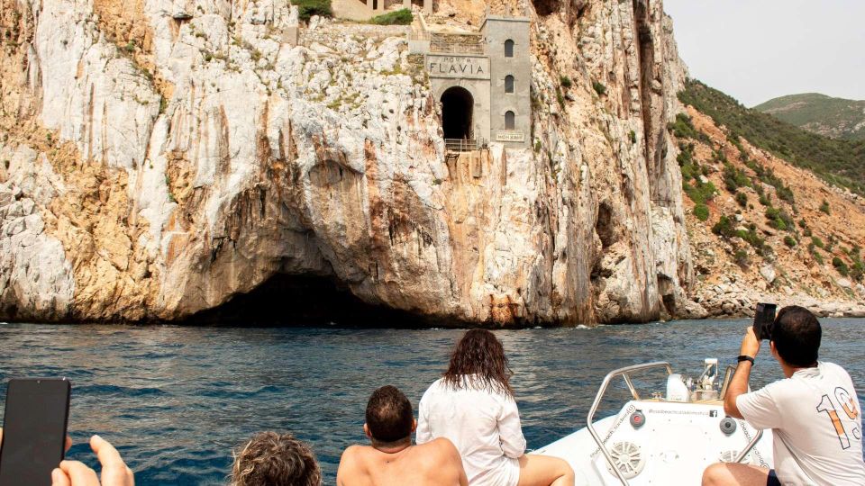 From Cala Domestica: Sunset Boat Tour to Porto Flavia - Boat Characteristics