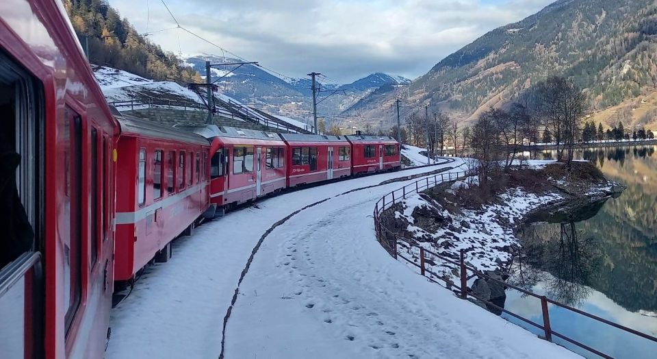 From Milan: Bernina Train, Swiss Alps & St. Moritz Day Trip - Exploring St. Moritz