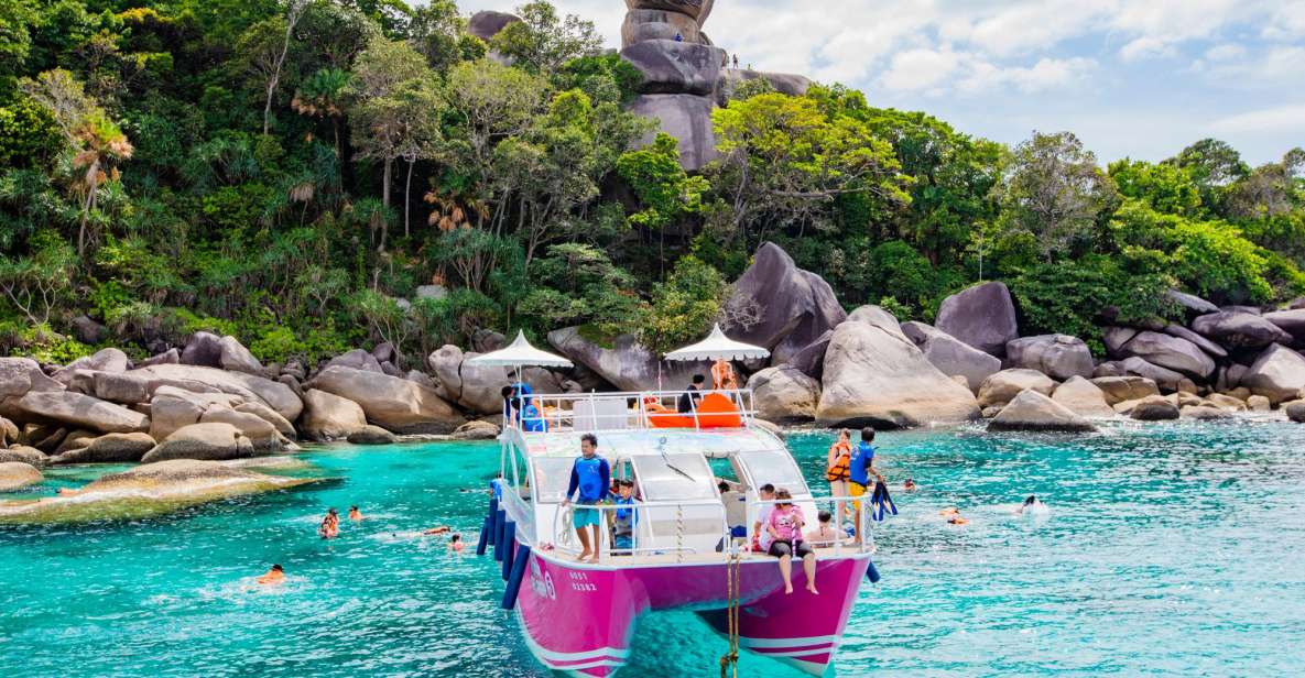 From Phuket: Similan Islands Luxury Trip by Speed Catamaran - Included Features