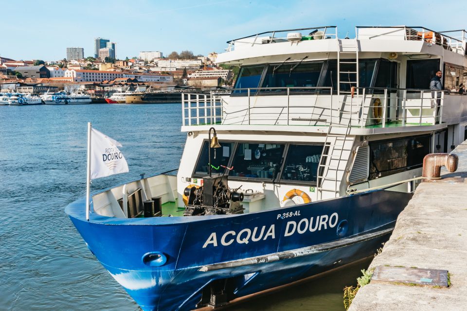 From Porto: Douro River Cruise to Régua With Lunch - Included Amenities