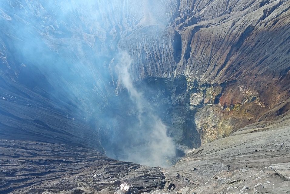 From Probolinggo: Mount Bromo & Tengger Caldera Sunrise Tour - Climbing Mount Bromos Crater