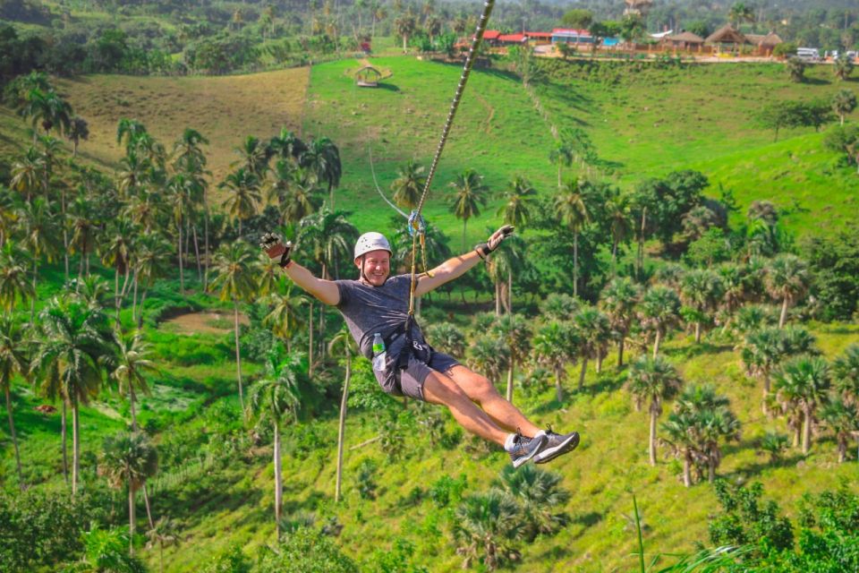 From Punta Cana: Dune Buggy and Zip Line Adventure - Thrilling Zip Line Journey