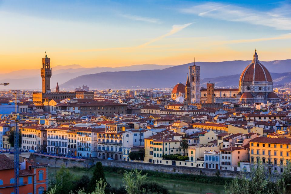 From Rome: Florence and Pisa Day Tour With Accademia Ticket - Guided Walking Tour of Florence