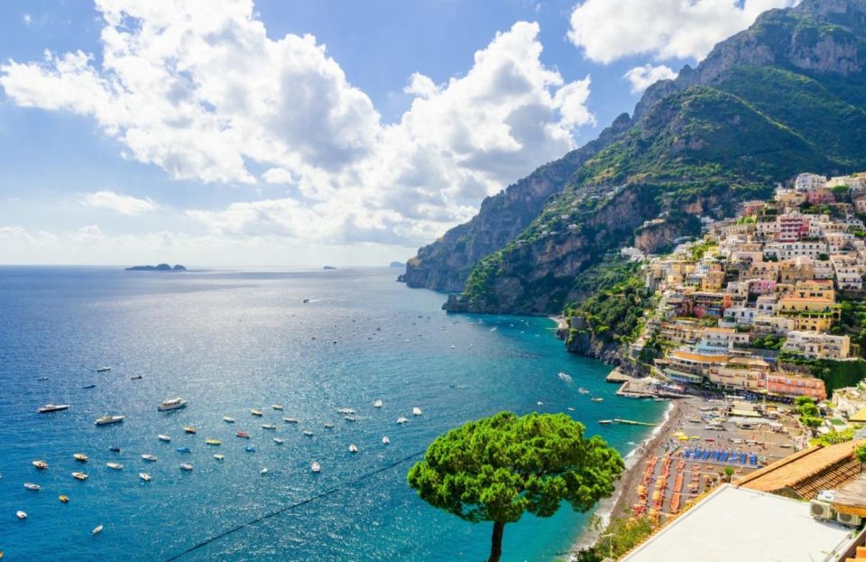 From Salerno : Pompeii Guided Tour & Sorrento Plus Positano - Lunch in Positano