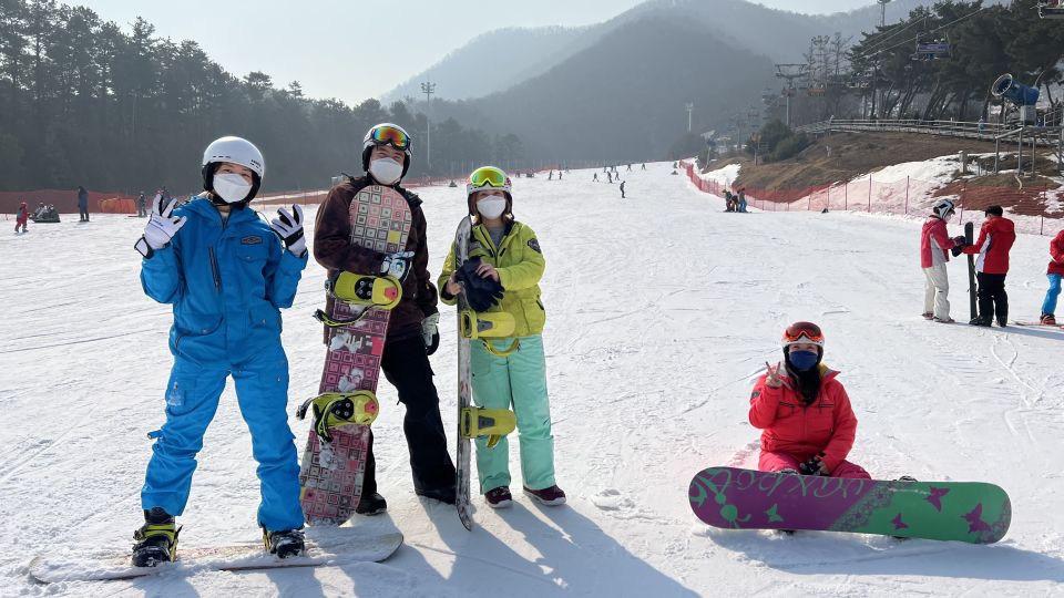 From Seoul: Yongpyong Ski Day Tour With Transportation - Skiing Lesson Options