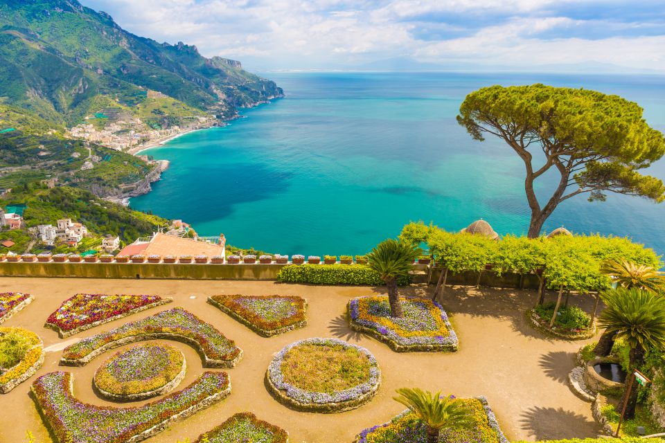 From Sorrento: Amalfi Coast Shared Driving Tour - Villa Rufolo in Ravello