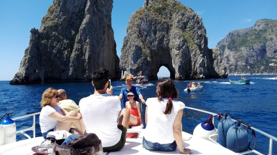 From Sorrento: Capri Boat Trip With Lunch and Drink - Exploring Capri Island