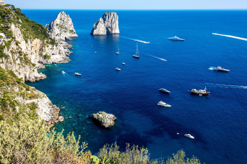 From Sorrento: Capri Day to Night Hydrofoil Boat Tour - Transfer and Walking Tour