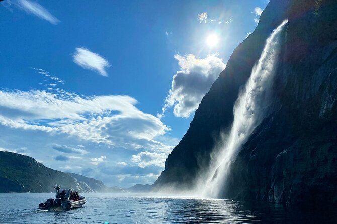 From Stavanger: Lysefjord Sightseeing RIB Boat Tour - Cancellation Policy