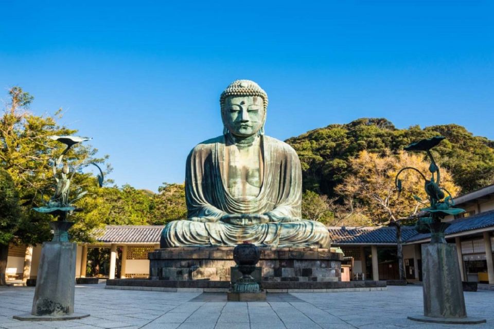 From Tokyo: Kamakura, Hachimangu Shrine & Enoshima Day Tour - Tsurugaoka Hachimangu Shrine