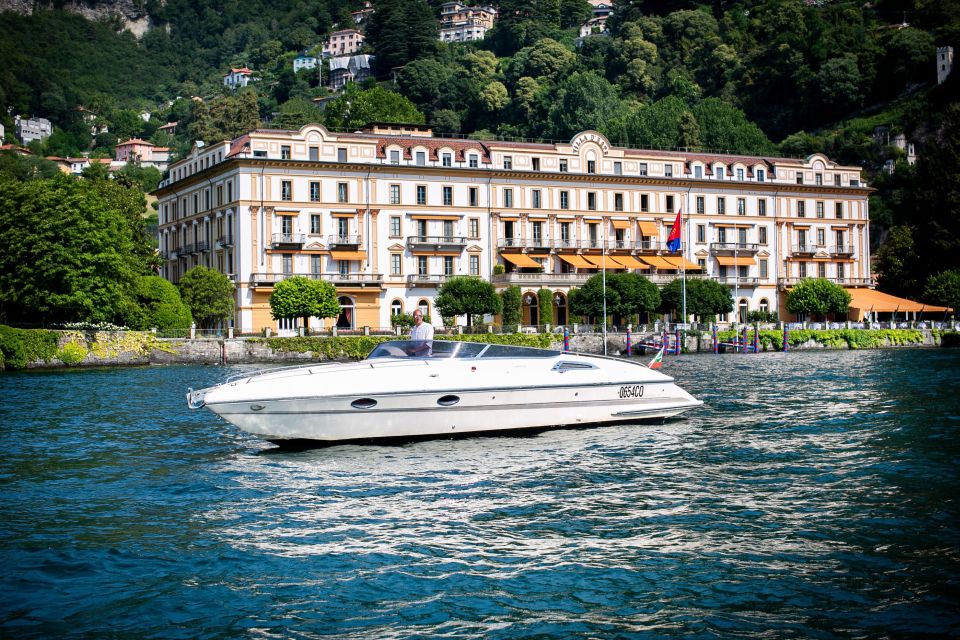 Full Day Grand Tour, on a Speedboat at Lake Como - Important Information