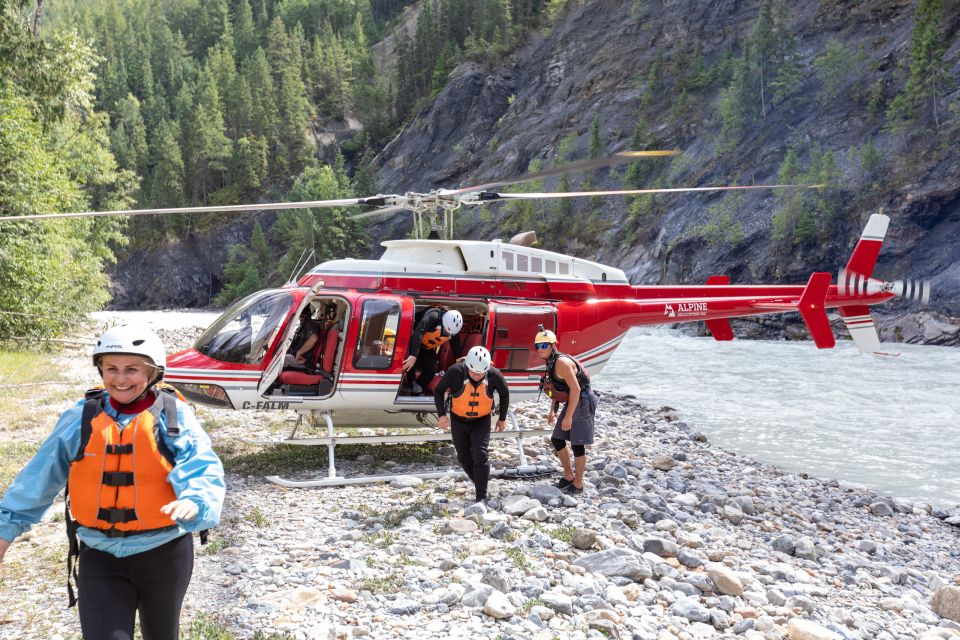 Golden: Kicking Horse River Half-Day Heli Whitewater Rafting - Restrictions