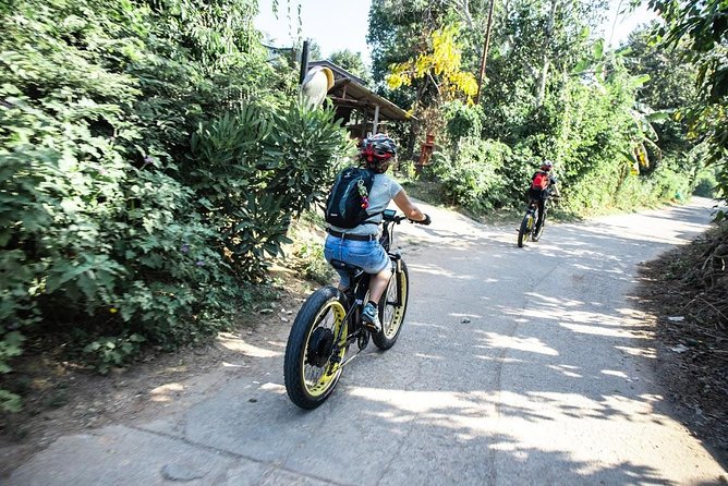 Half-Day Ping River and Rice Paddies E-Bike Adventure (Flat Land, Guided) - Visiting Wat Ton Kwen Temple