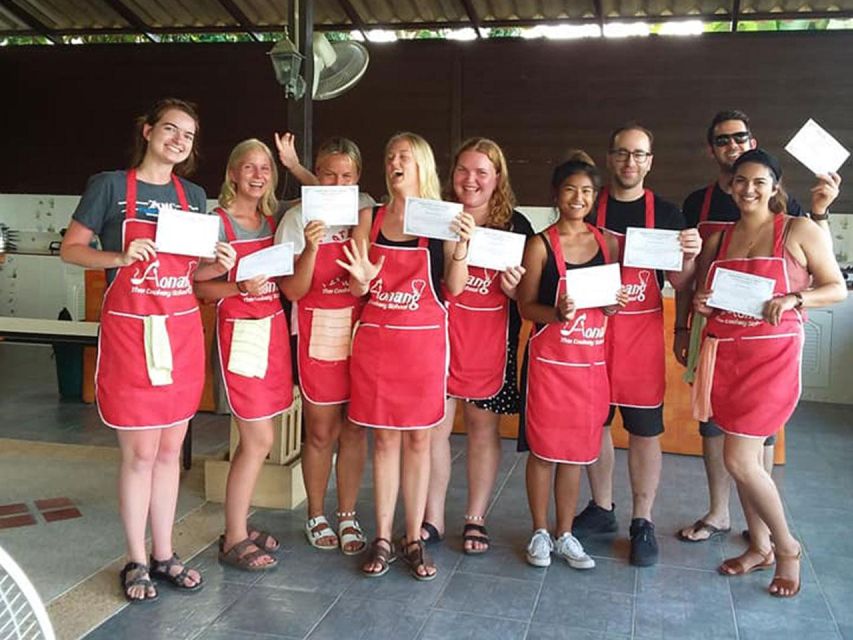 Half Day Thai Cooking Class in Ao Nang, Krabi - Important Information