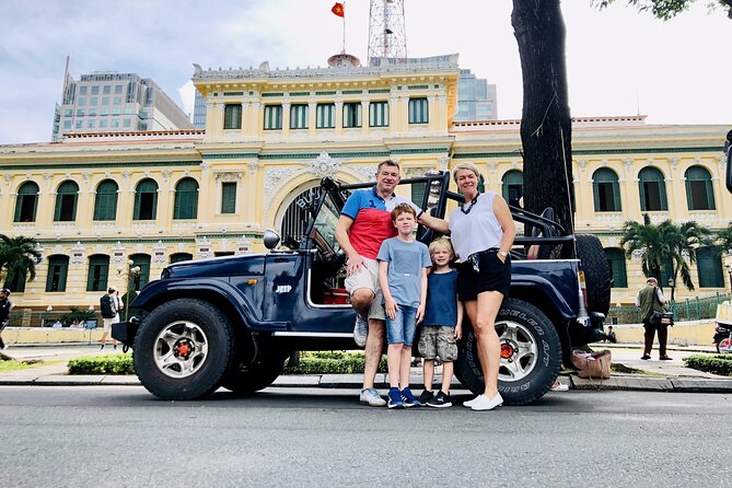 Ho Chi Minh City Private Half-Day Tour by U.S Army Jeep - Tour Details